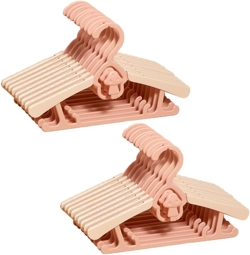 Decor Hangers Hangers for Clothes Baby Clothes Hangers Childrens Plastic Hangers Small Coat Hangers for Kids Child Closet 18 Pack Hangers Space Saver