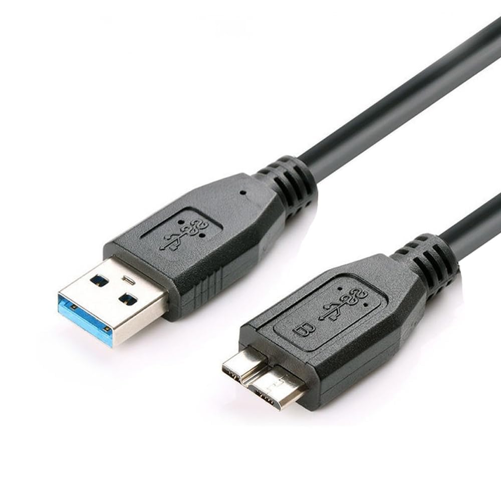 USB 3.0 Micro B Cable 1.5 Meter, External Hard Drive Cable 5 Gbps High-Speed USB A to Micro B Hard Drive Cord Compatible for Seagate Xbox One Toshiba etc (MultiColor)-picture-16