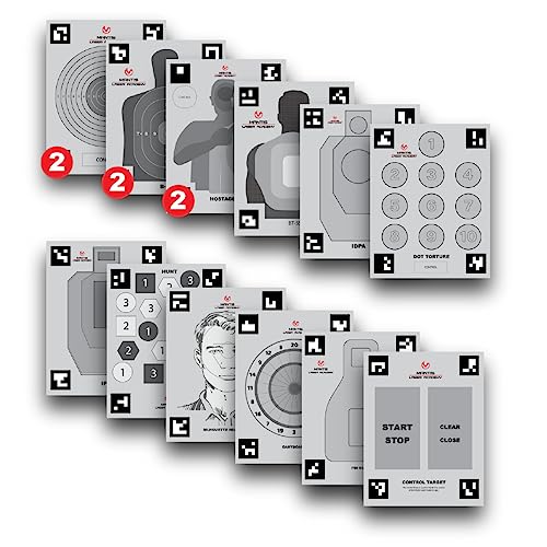 Image of Mantis X10 Dry Fire Training System + 15 Laser Academy Smart Targets