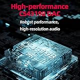 FIIO JadeAudio Q11 Headphone Amps Amplifier Portable High Resolution DAC DSD256 for Smartphones/PC/Laptop/Home/Car Audio Compatible with iOS/Android 3.5/4.4mm Output, Black - Image 5