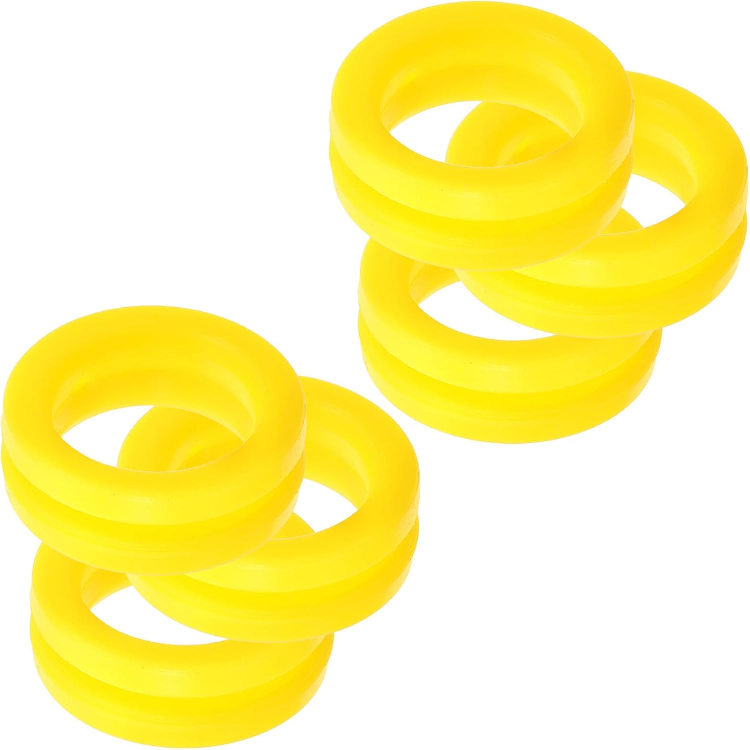 6pcs Silicone Soda Machine Cylinder Gaskets Leakproof Replacement O-rings Compatible with Duo Series for Precise Airtight Seal