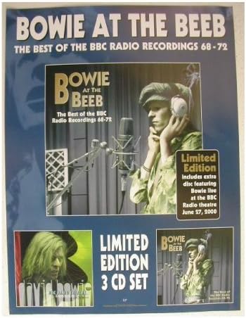 David Bowie Poster Live at The Beeb BBC Ziggy Era