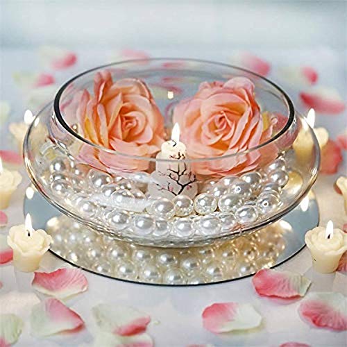 Wedding Venue Shop"Floating Glass Candle Bowl - 10"" | Clear | 1 Pc."