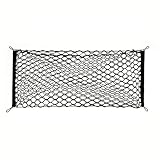 Netze Kofferraum-Aufbewahrungs-Organizer Für Cadillac Für CT4 Transport-Organizer Netz Feste Aufbewahrungstasche Elastische Nylon-Netztasche Autozubehör Ablagenetz(Doppelschicht)