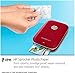 HP 2FB98A#B1H Sprocket 2-in-1 Portable Photo Printer & Instant Camera, print social media photos on 2x3