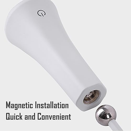 Miniatura 7 de Lámpara LED recargable de 5 modos con junta giratoria magnética, control táctil, brillo ajustable, color, ángulo de 360, puede convertirse en