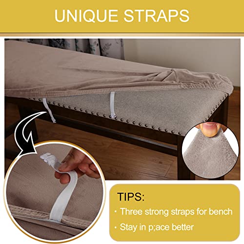 Haoyong Dining Room Chair Cover Velvet Chair Slipcover Washable Parsons Chair Slipcover Removable Seat Protector For Dining Room Hotel Ceremony Restaurant thumb #3