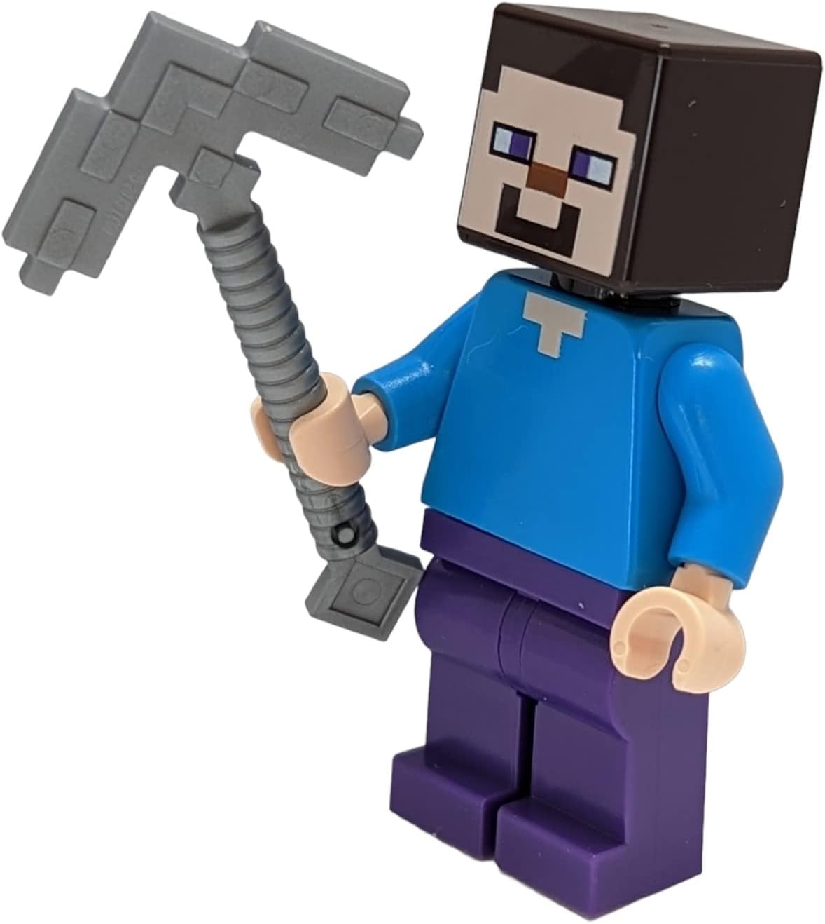 LEGO Minecraft: Steve Minifigure with Pickaxe
