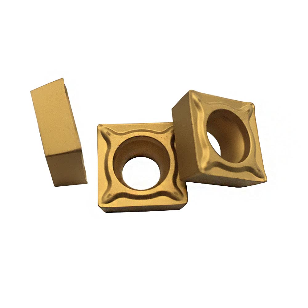 Square SCMT32.51 SCMT09T304 Indexable milling Carbide Inserts for Steel and Stainless Steel for milling Insert Holders (SCMT32.51(SCMT09T304))