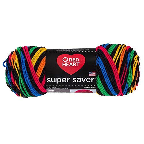 Image of Red Heart Yarn Red Heart Super Saver Primary Stripes