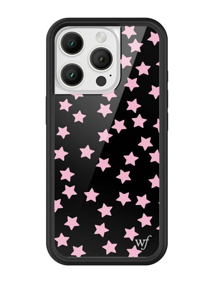 Image of Wildflower Cases - iPhone 16 Pro Compatible - Super Cute Star | Impact-Certified 6.5 ft Drop Protection Case, Raised Protective Bumper, Cute Aesthetic Design, Women-Owned Small Business
