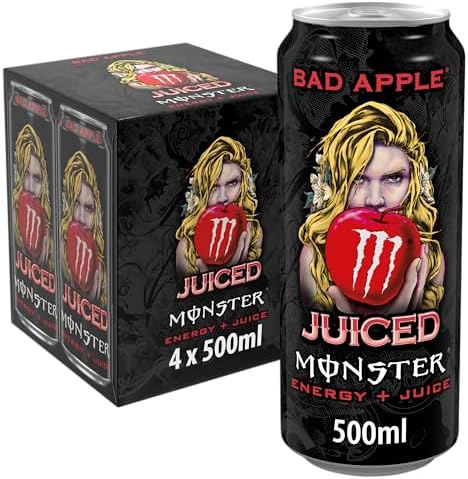 Monster Energy Bad Apple 4 x 500ml