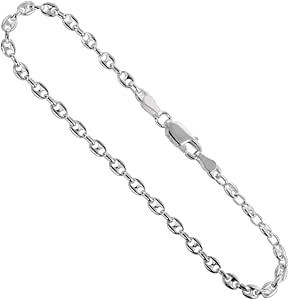 Pulsera Con Ancla Plata - España
