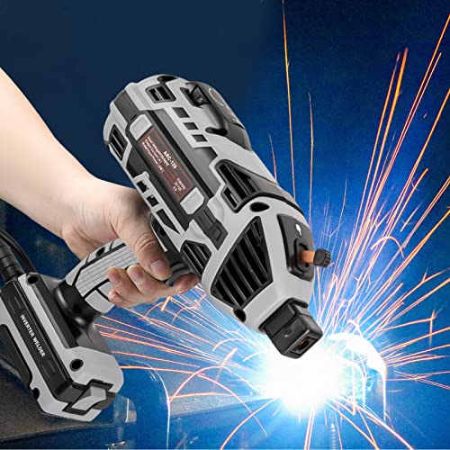 Portable Welding Machine, 110V ARC Welder Machine Gun IGBT Standing Handheld Welding Machine with 6 Variable Current Adjustment, Suitable for Rod Diameter 2.5mm/0.09inch Electric Stick Welder Machine - Thumbnail 5