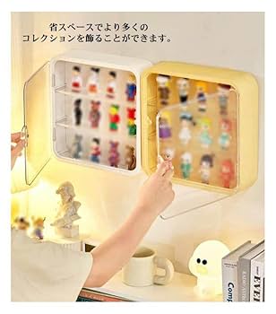 壁にも付けられる　ディスプレイケース　3段×8個　クリアケース　フィギュア収納 楽天市場】フィギュアケース クリア ディスプレイボックス
