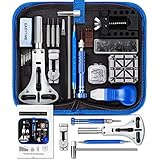 Watch Repair Kit, EASYTIME 149pcs Watch Link Removal Tool Kit, Watch Battery Replacement Tool Kit, Watch Adjustment Tool Kit, Watch Spring Bar Tool with Instruction Manual and Carrying Case