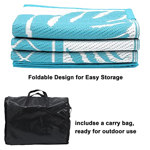 Ileading Outdoor Rug Carpet for Patio 5' x7' Waterproof Reversible Plastic Straw Rug Portable Outside Area Rug Door Mat for Patio, Clearance, Balcony, Picnic, Pool, Beach, RV Mat - Image 7