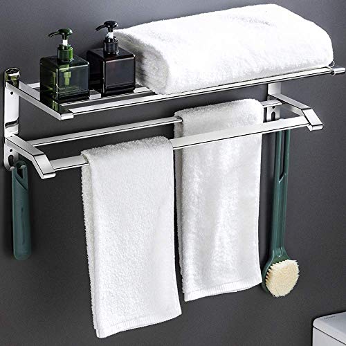 Barre serviette mur de rail en acier inoxydable de qualité supérieure