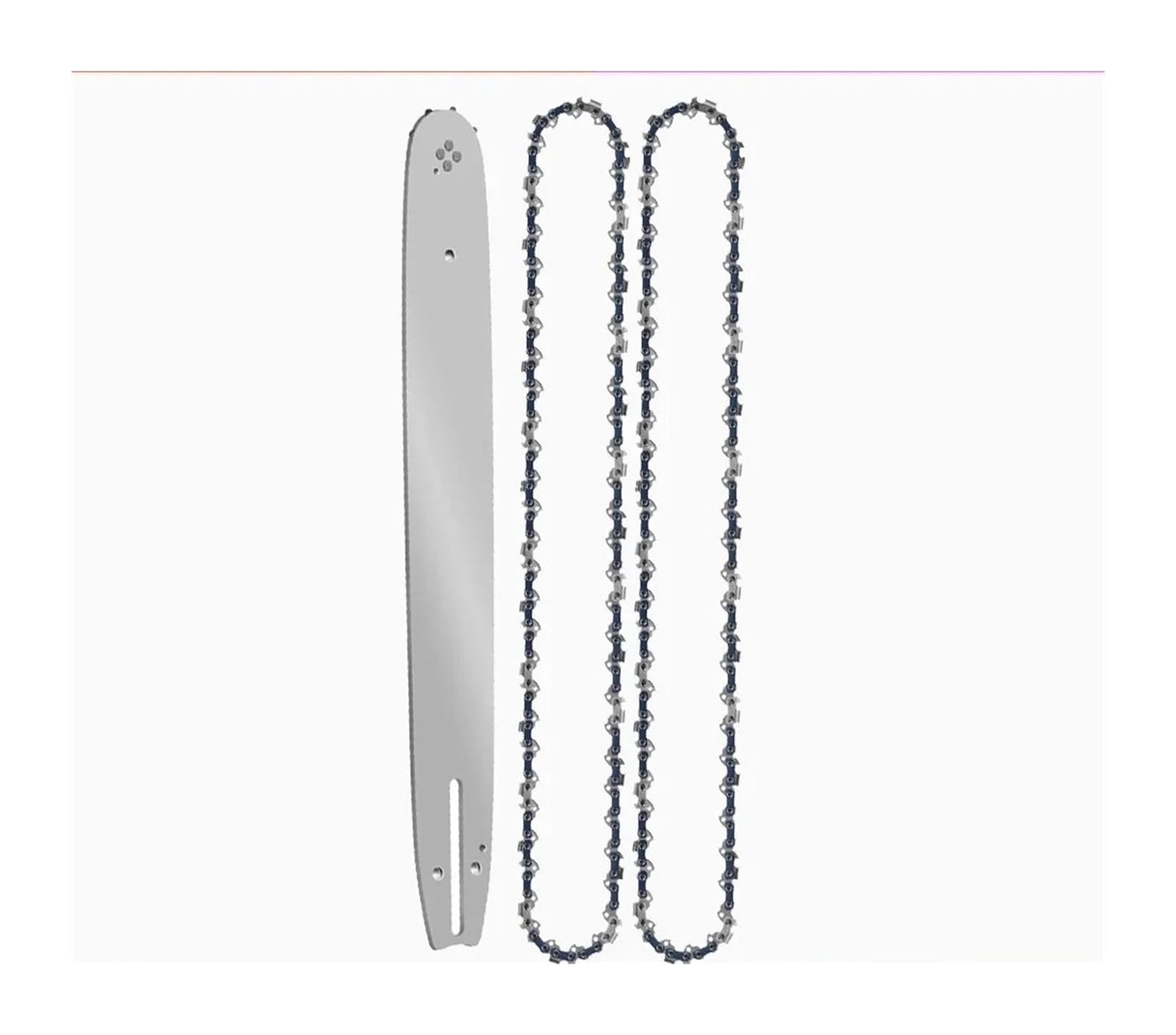 Sierras de 16 pulgadas for cortar madera, herramienta de sierra recargable, sierra eléctrica inalámbrica con cadena de 59 eslabones, paso de 3/8" LP, dientes redondeados(16-inch Set2)