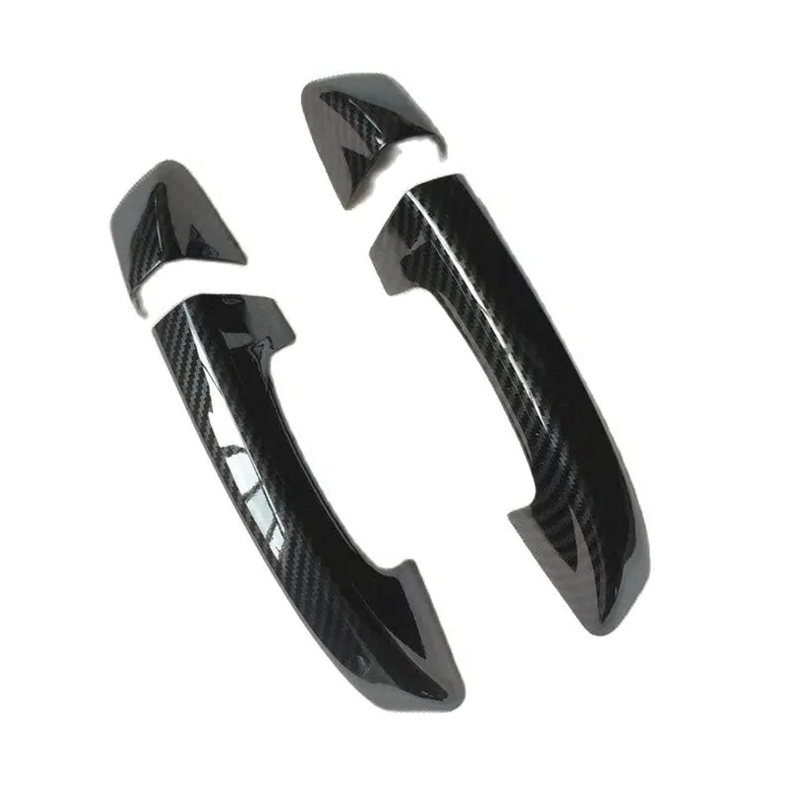 Rdwspli One Color Exterior Handle Shell Compatible With Vw For Scirocco 3 For Mk3 2009-2017 Door Handle Cover Trim Handles Covers Abs Imitation Carbon Fiber Accessories Suitable