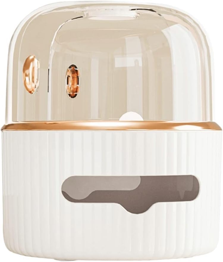 NYTRYDTissue Box Toilet Paper Box Desktop Tissue Box Storage Box on Desk Type Desk Storage Box Can be Used at Home to Store Mobile Phones, Remote Controls, Cosmetics Save Space Neat and Beautiful