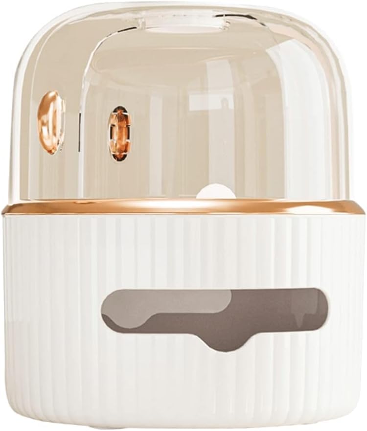NYTRYDTissue Box Toilet Paper Box Desktop Tissue Box Storage Box on Desk Type Desk Storage Box Can be Used at Home to Store Mobile Phones, Remote Controls, Cosmetics Save Space Neat and Beautiful