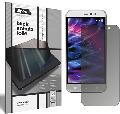 Preisvergleich Produktbild dipos I Blickschutzfolie matt kompatibel mit Medion Life P5006 Sichtschutz-Folie Display-Schutzfolie Privacy-Filter