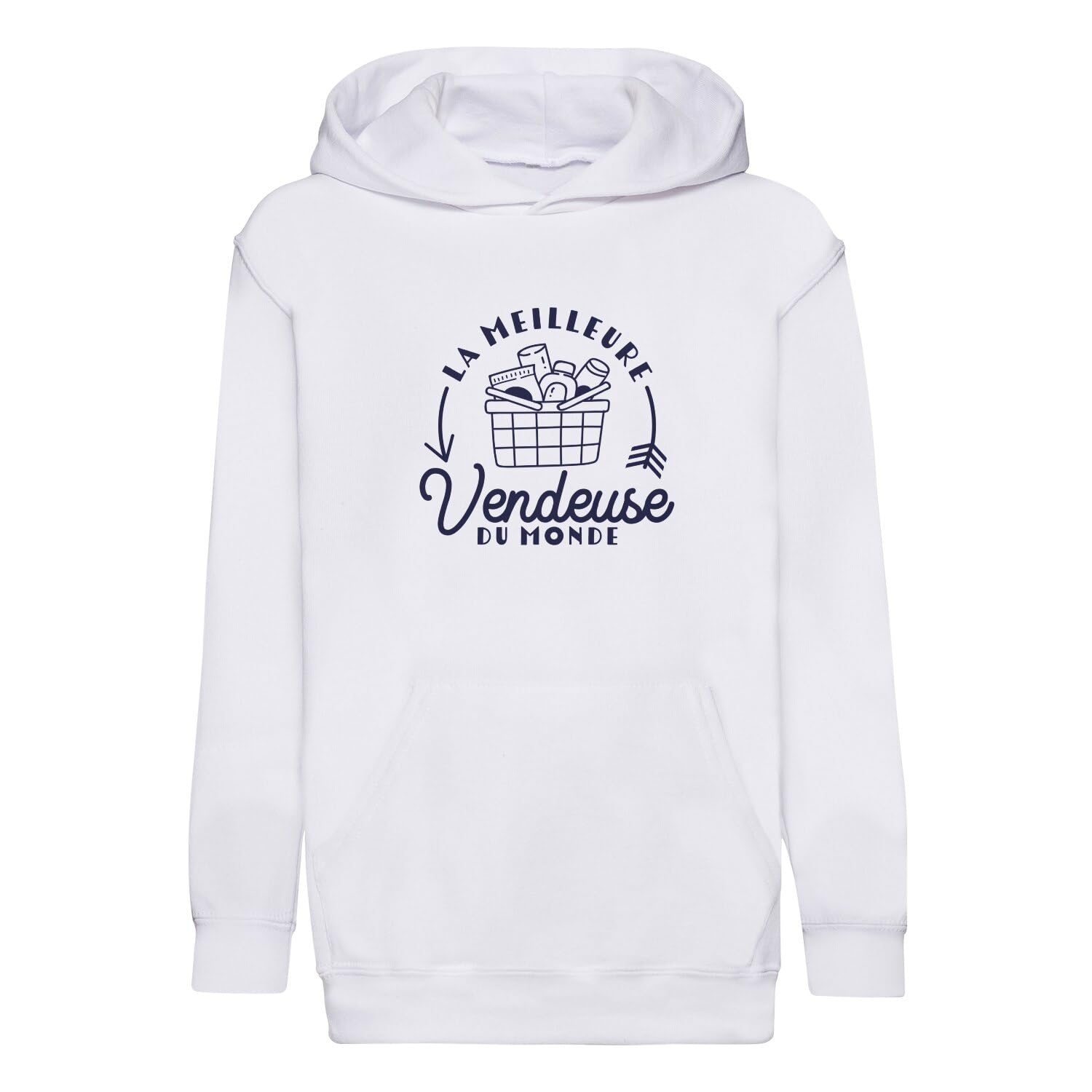 Sweat à capuche enfant chaud et résistant pour petite marchande en boutique - 4
