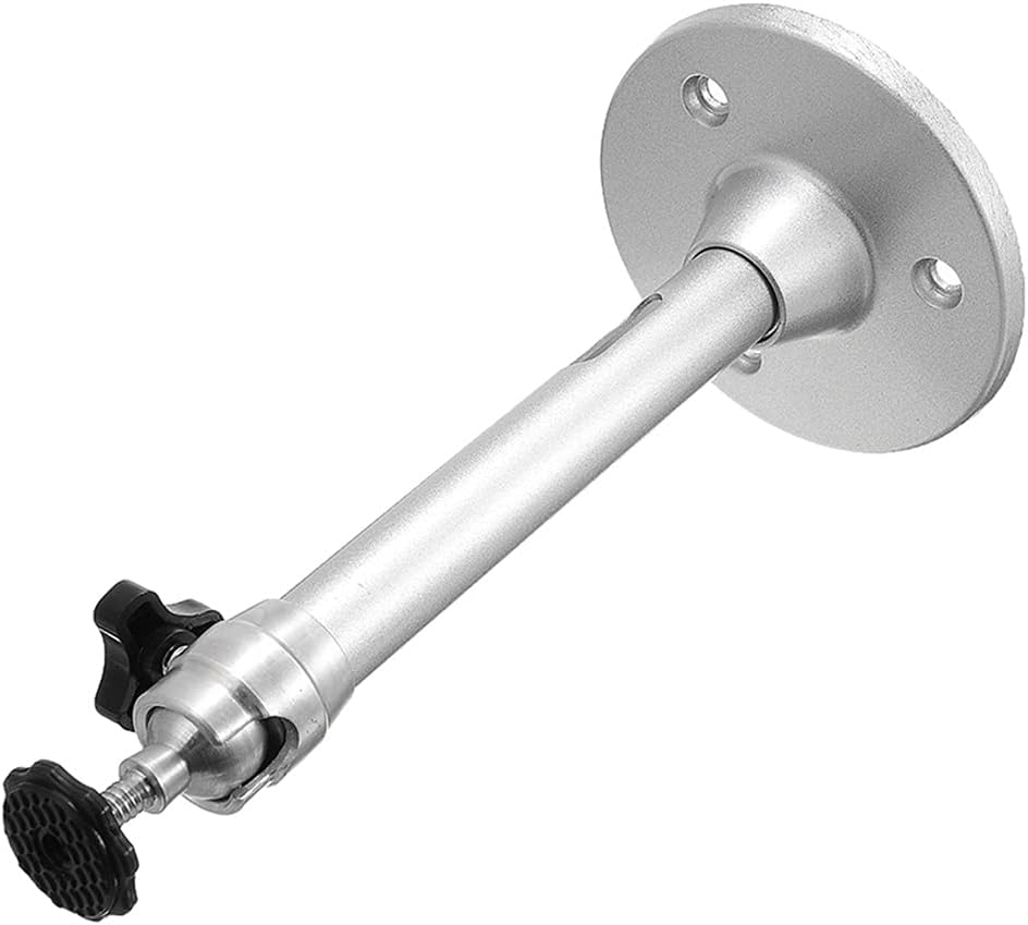 360 Degree Adjustable Projector Ceiling Mount Stand 18CM Wall Projector Bracket Metal Swivel Mount
