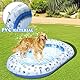 Hyran Hundepool-Schwimmring, Wasserspielzeug, Hundepool Große Hunde, Aufblasbares Schwimmendes Floß Schwimmende Hundeliege für Haustiere für Wasserspiele Im Freien