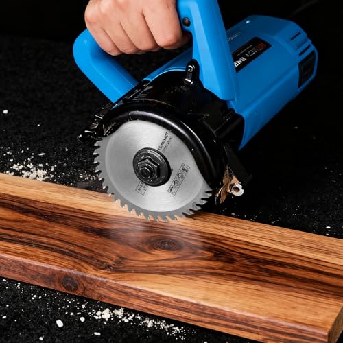Miniatura 4 de 4 Pcs Discos De Amoladora Angular, 115 Mm Disco Sierras Circulares De Madera Para Amoladora Angular, Disco De Carburo De 40 Dientes Para Carpintería, Madera Dura, Contrachapado, Plástico