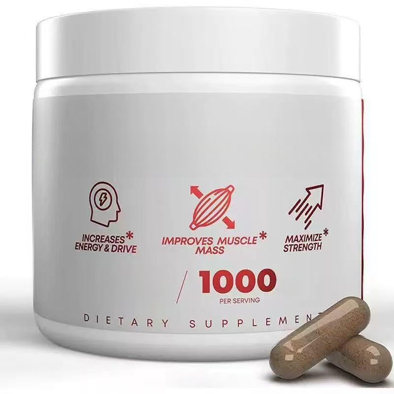 Potente per aumentare l'energia, le prestazioni atletiche e la massa muscolare | testosterone per gli uomini