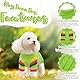 IECOii Hundepullover,Warmer Hundepullover Kleine Hunde,Rollkragen Strickpullover Hund Pullover, Gestrickt Hundebekleidung für Welpe und Katzen,Herbst Winter Yorkshire Chihuahua Kleidung