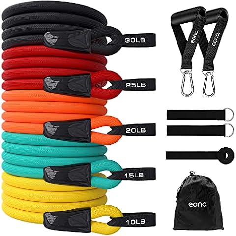 Amazon Brand - Eono Resistance Bands Fitnessbänder Set Widerstandsbänder Cover