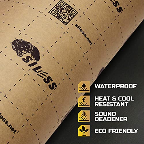 Siless SLS15736 Liner 157 (4 Mm) Mil 36 Sqft Car Sound Deadening Closed Cell Foam & Heat Insulation Mat thumb #3