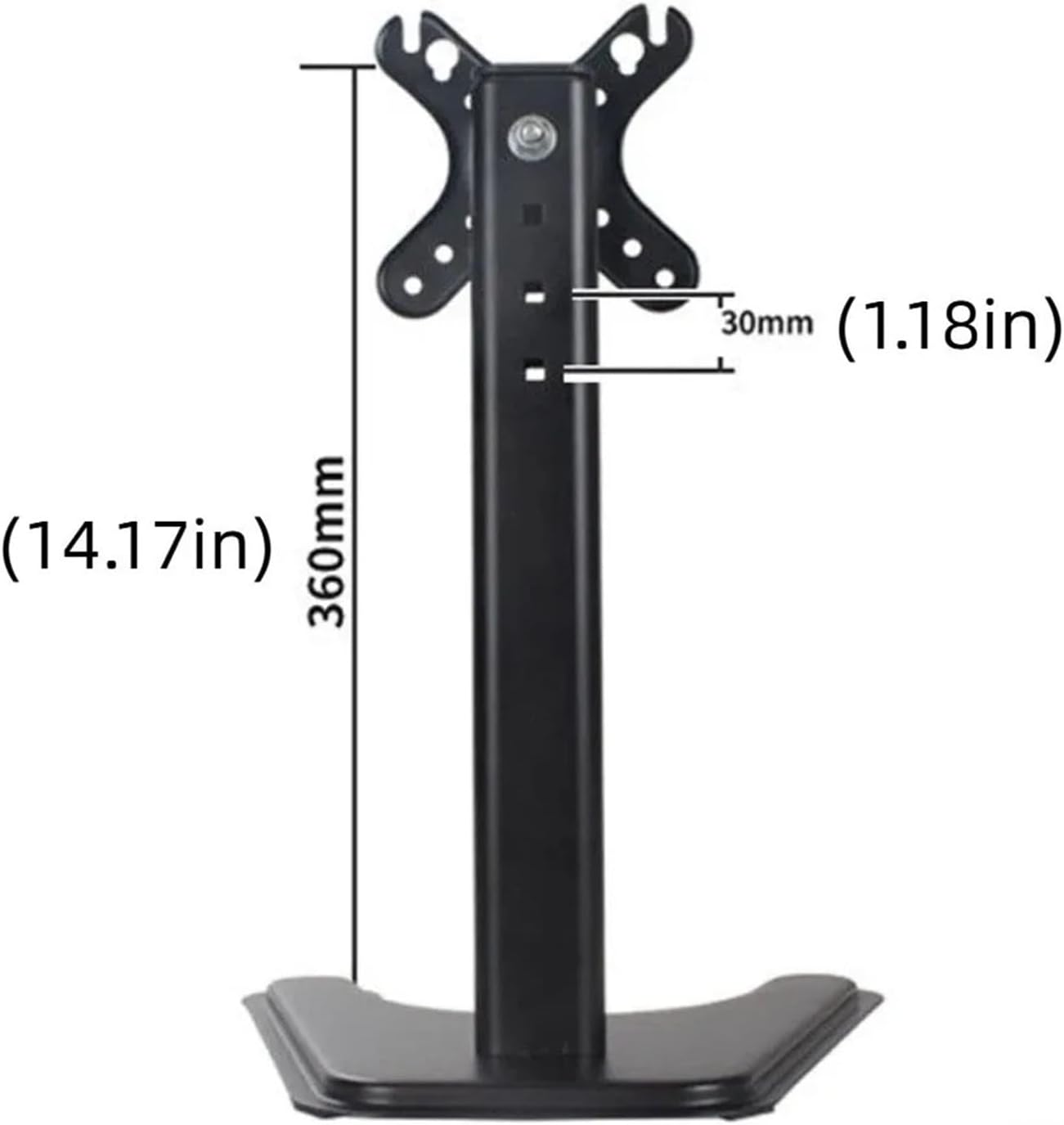 Height Adjustable Monitor Stand 14-32 Inch, Large Base Portable Desktop Holder, Compatible for HP, Compatible for Acer