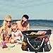 Mesh Beach Bag for Women Extra-Large Beach Tote Bag with Pockets Market Grocery & Picnic-Tote Travel Bag with Top Zipper