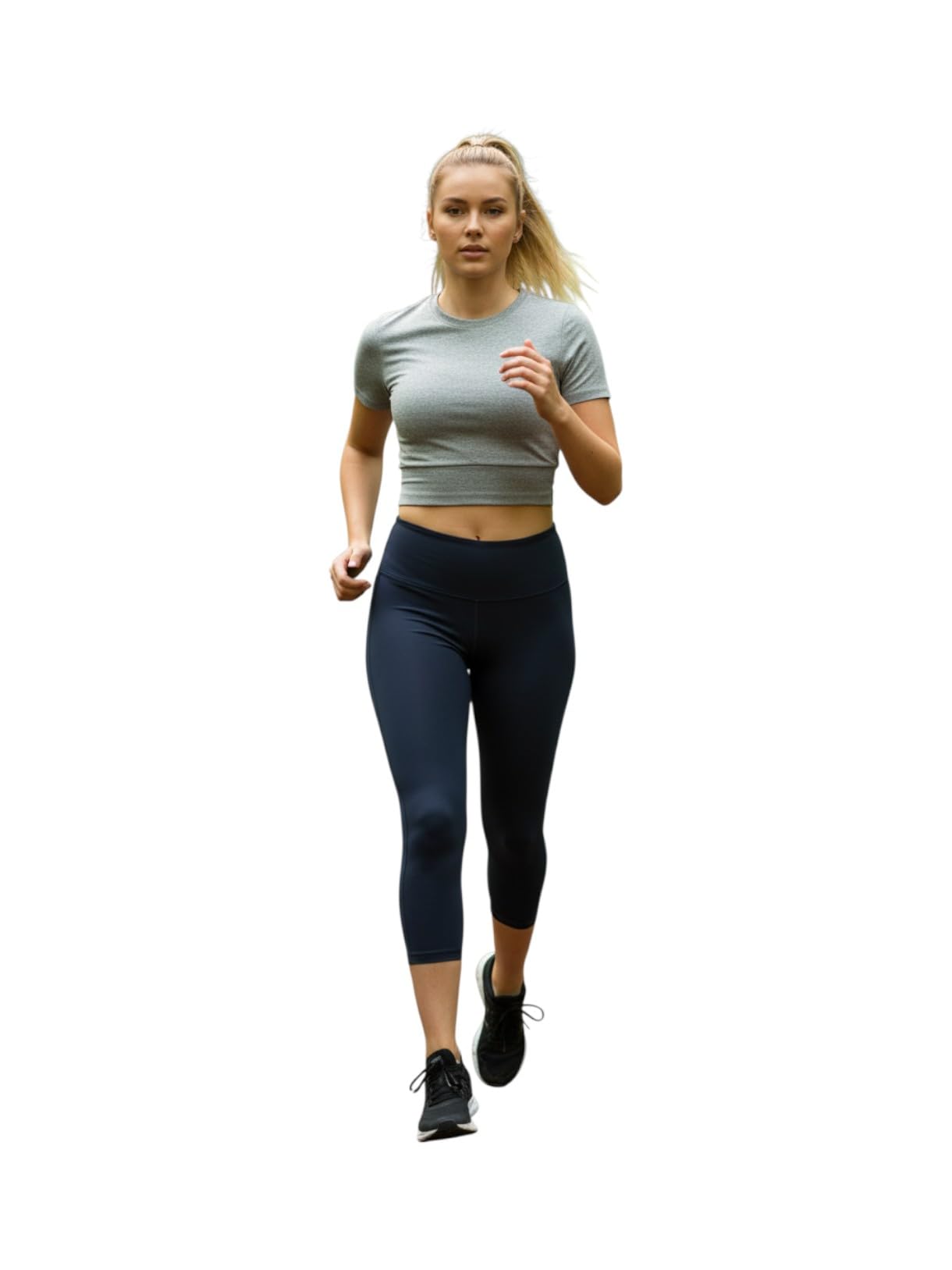 CMP Leggings elasticizzati a 3/4 da donna in tessuto elasticizzato a 4 vie