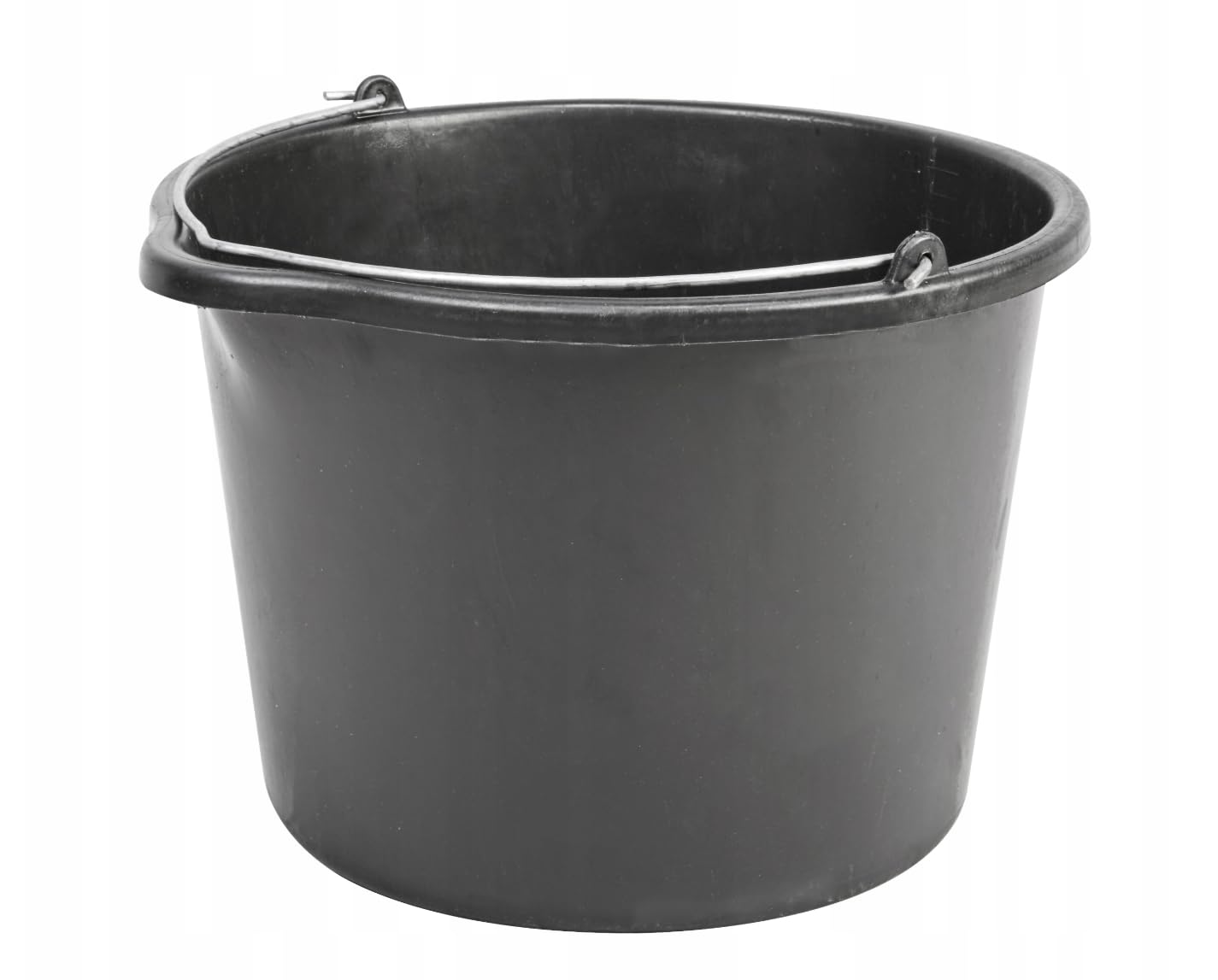 Prosperplast (20L, 1) Plastic Bucket Black Heavy Duty Standard Builders Equestrian Various Sizes