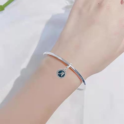 Miniatura 6 de TGLS Spakling - Abalorio colgante con letra inicial de letra de la A a la Z, con nombre mayúscula para abalorios, pulseras, collares, regalos de