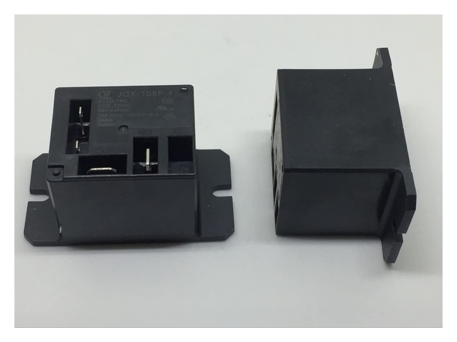 HF105F-1 Relè 2 Relè HF105F-1 012D-1HS | 12VDC 30A 4 Pin Relè Per - Foto 4