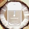 Touchland Hydrating Hand Sanitizer Spray Beach Coco Trio Set, Dye Free 3 x 1 FL OZ Travel Size Mists