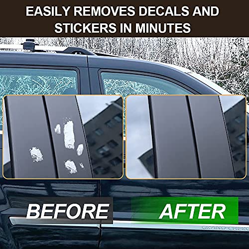 Dualshine Decal Remover Eraser Wheel, Rubber Wheel Decal Remover Car Sticker Remover Tool Rubber Decal Eraser Wheel Adhesive Remover 4”Pad With Drill Adapter Kit #TOP4