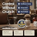 Medium Hold Mustache Wax with Beeswax, Coconut Oil & Lanolin – Natural Moustache Grooming & Styling Wax with Citrus Scent - Nourishing Mustache Conditioner & Sculpting Wax - Image 5