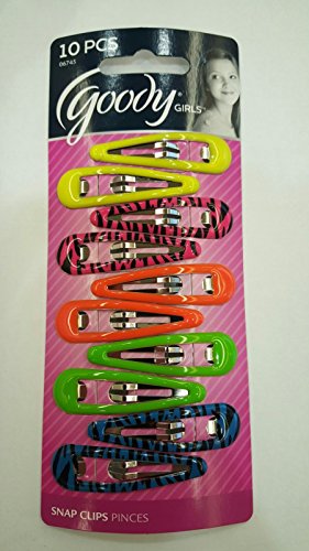 Goody Girls Snap Clips 10 Count