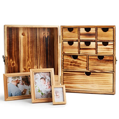 Image of Baby Keepsake Box Preserve Your Baby's Precious Memories with our Keepsake Box - Perfect for Baby Showers and Newborn Gifts!