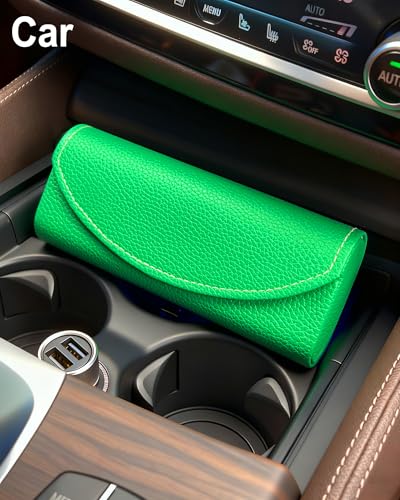 Image of RayLove Ultimate Glasses Case Kit, Hard Shell Sunglasses and Eyeglass Case with Cleaning Cloth, Screwdriver, Ear Hooks
