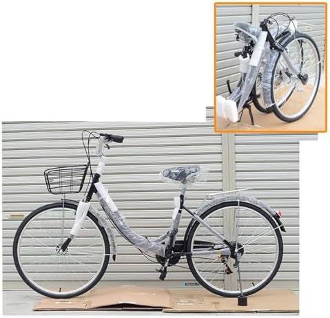 在庫処分 折りたたみ自転車 6段変速26インチ ミニベロ ママチャリ