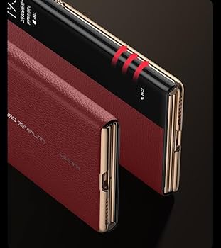 Amazon.co.jp: 牛革 Huawei MateXT 本革携帯電話ケース、超薄型