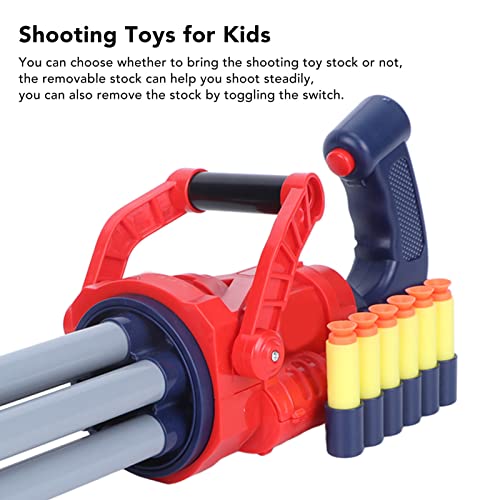 Brinquedo de tiro de bomba macia, brinquedo de tiro infantil vermelho jogos ao ar livre para anivers